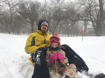 Snow day! ‘Bomb Cyclone’ hits borough with winds and nearly a foot of snow