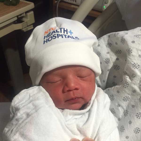 Hey, baby! Boro’s first newborn of 2018 arrives at Bed-Stuy hospital to first-time parents