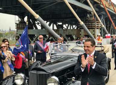 New Kosciuzsko span opens with razzle dazzle!