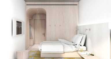 Dizzying design: New Crown Heights inn recalls artist M.C. Escher’s geometric drawings