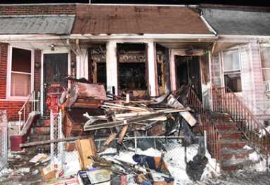 Blaze guts Canarsie home