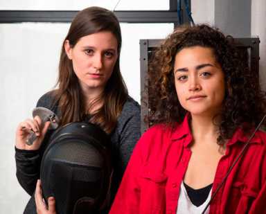 Look sharp: Catch an edgy play about teen fencers
