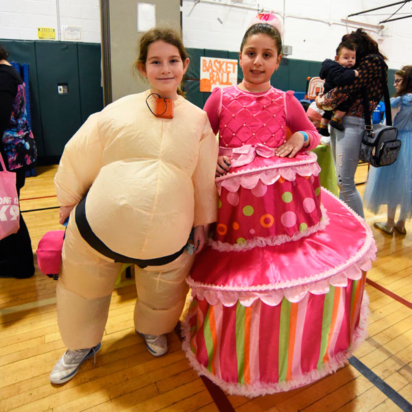 Kids celebrate Purim at Shorefront Y