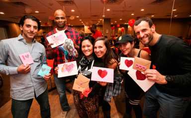 Heartfelt visit: Locals surprise Boerum Hill rehab center’s patients with Valentine’s Day party