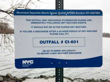 Sign of the grimes: Locals cheer long-awaited signage meant to clear up Coney Creek’s murky waters