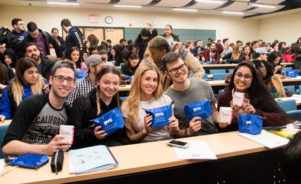 How to save a life: LIU students receive hands-on training in treating overdose victims