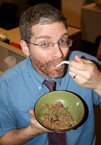 Our columnist eats dog food