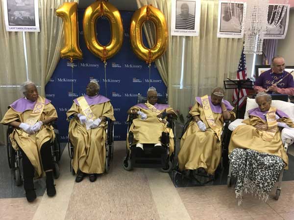 Wonder women: Six local ladies celebrate three-digit birthdays at nursing home’s bash