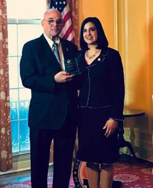 Brooklyn rep honored for ‘courageous’ run