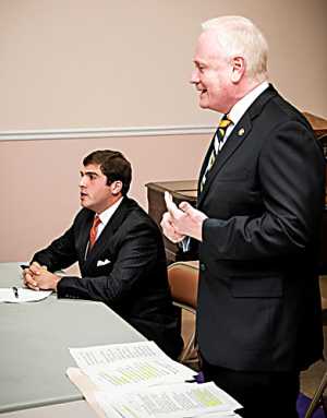 Sen. Marty Golden butts heads with rival Andrew Gounardes regarding education