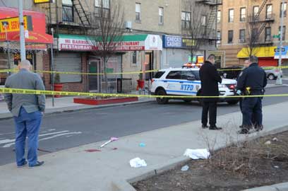 Cops cuff suspect in savage B’Park stabbing, but accomplices remain at large