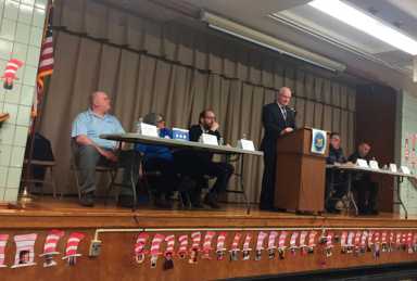 Complaints about shoddy work at Sandy-rebuilding town hall