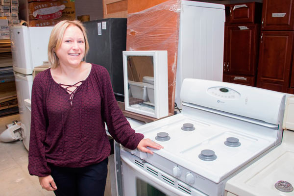 Recycling the Rock! Charity sells salvaged appliances from the other borough on the cheap