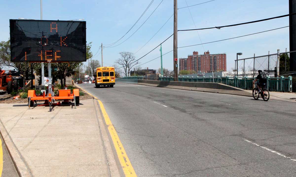 A bridge too far: City drops plans to close lane of Cropsey Avenue span this summer after outcry