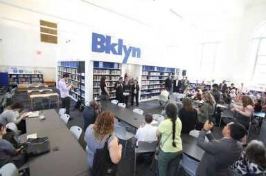 Temporary home: Sunset Park’s interim library opens doors to patrons