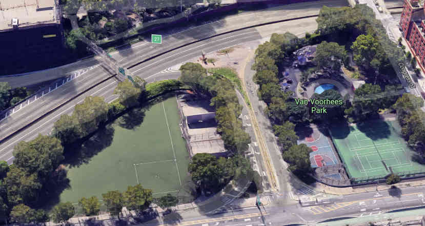 BQE fix could connect disjointed Columbia Street park