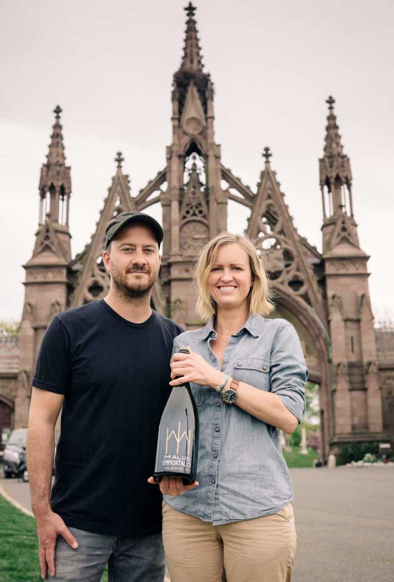 Dead drunk: Couple’s ‘immortal’ cider made with apples grown in Green-Wood Cemetery