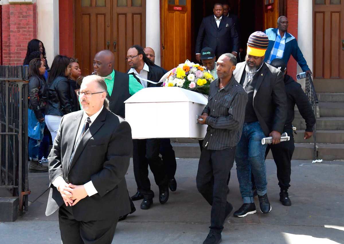 Canarsie woman found dead in park laid to rest as family awaits answers