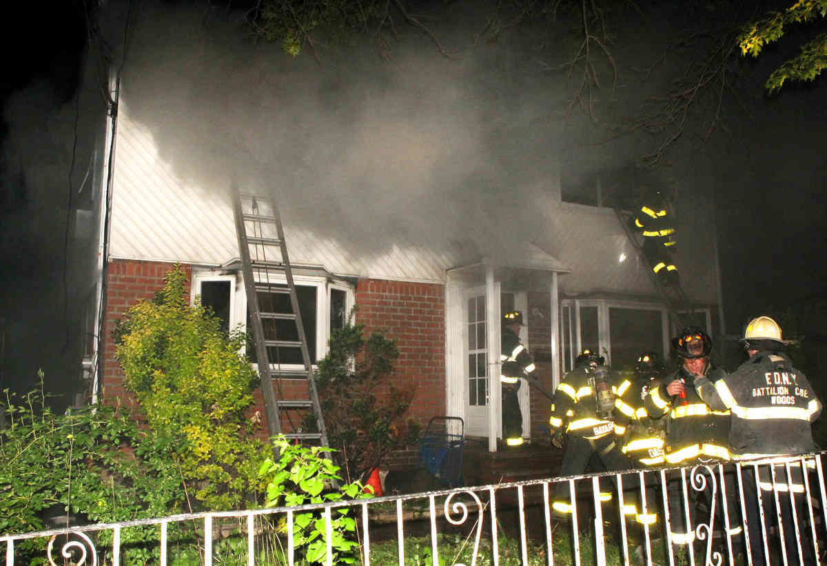 Fire on E. 48th Street last week