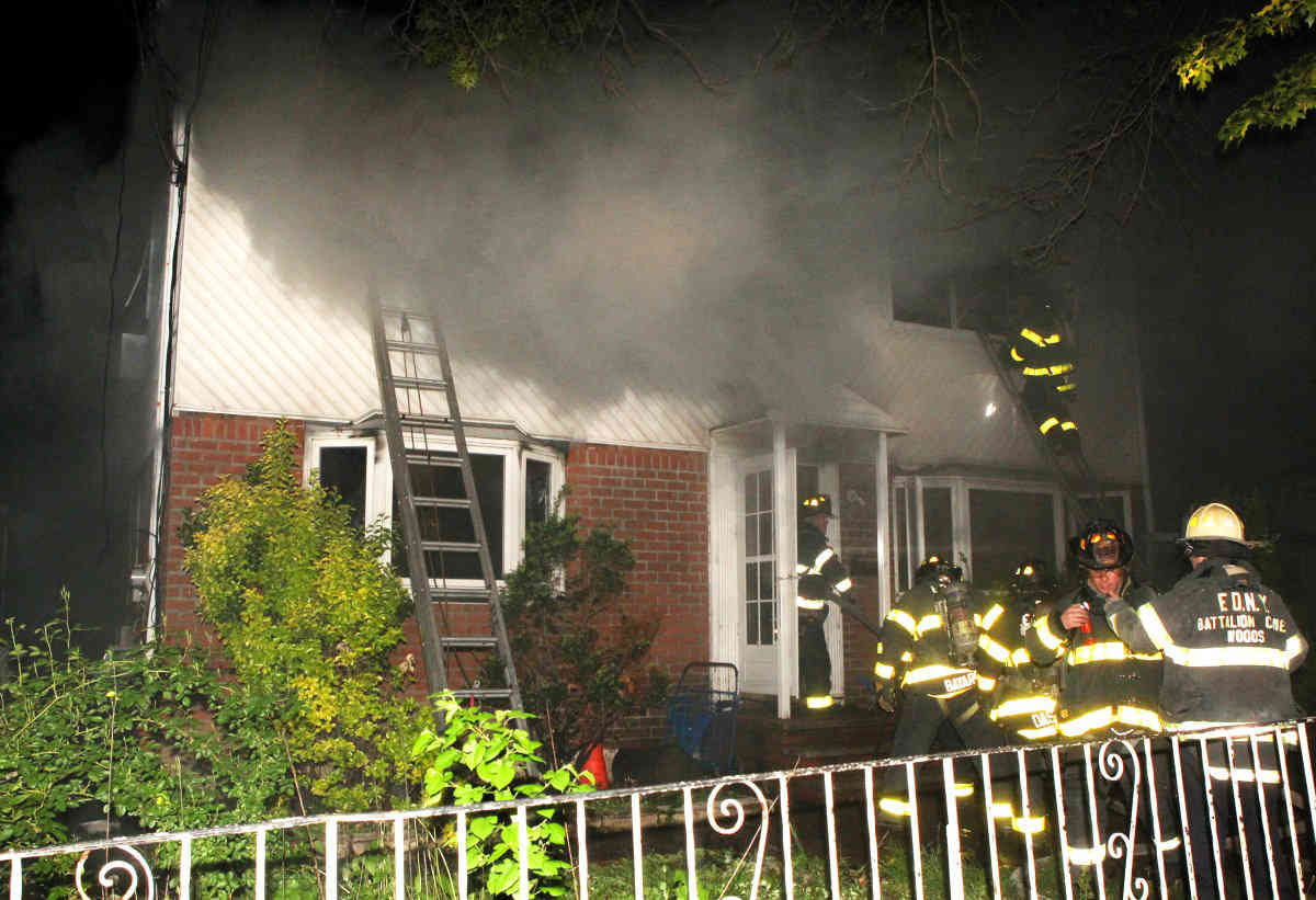 Fire on E. 48th Street last week