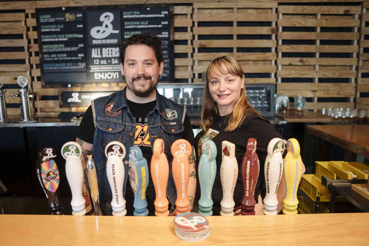 Raising the bar: Brooklyn Brewery opens its new taproom