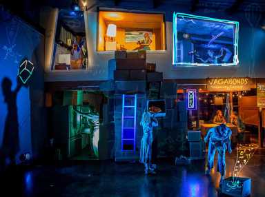 Waving goodbye: Play set underwater deals with displacement