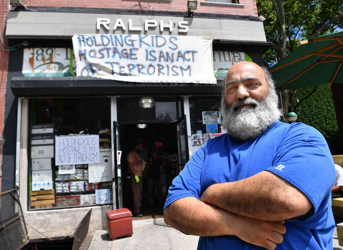 Shopkeeper takes stand: Ft. Greene entrepreneur turns storefront into harsh critique of Trump immigration policy