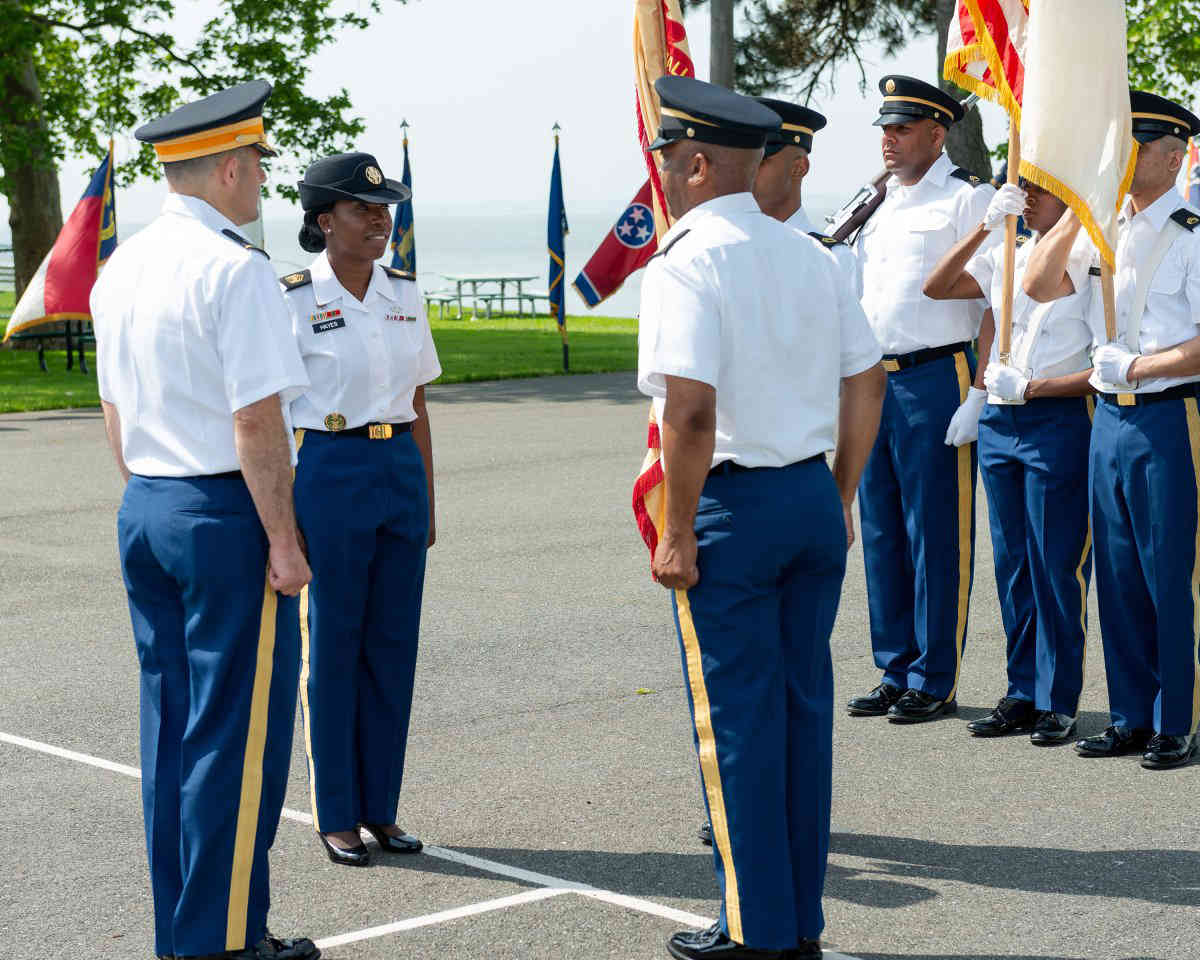 Change of command: Fort Hamilton says goodbye to and welcomes new Command Sgt. Major