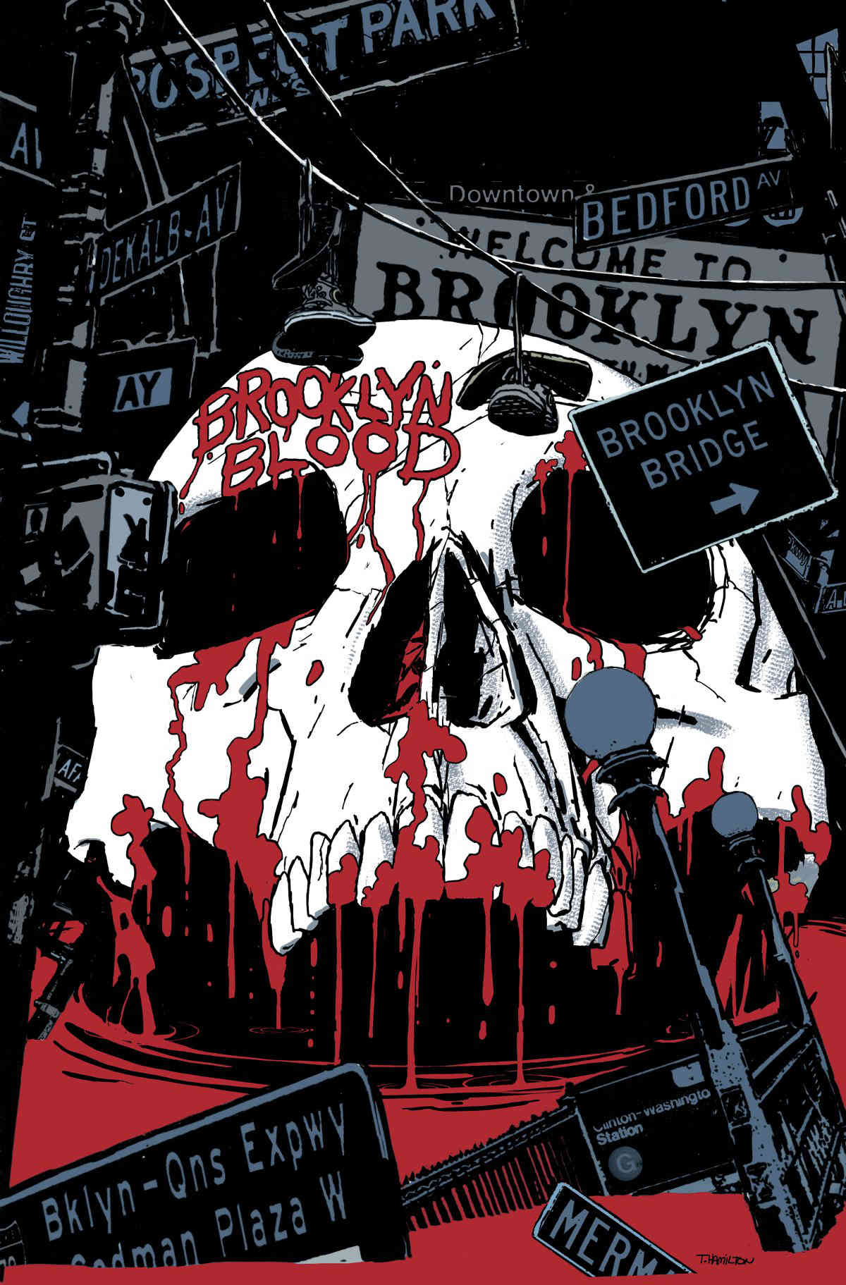 Graphic violence: Famed comic book writer pens 'Brooklyn Blood