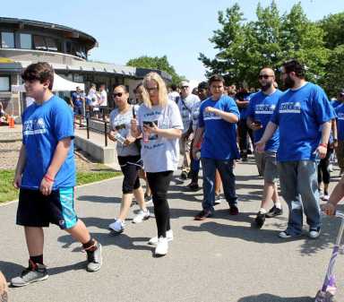 Taking a walk for brain awareness