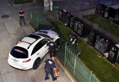 Grave clobber: Cars crash near Mapleton cemetery