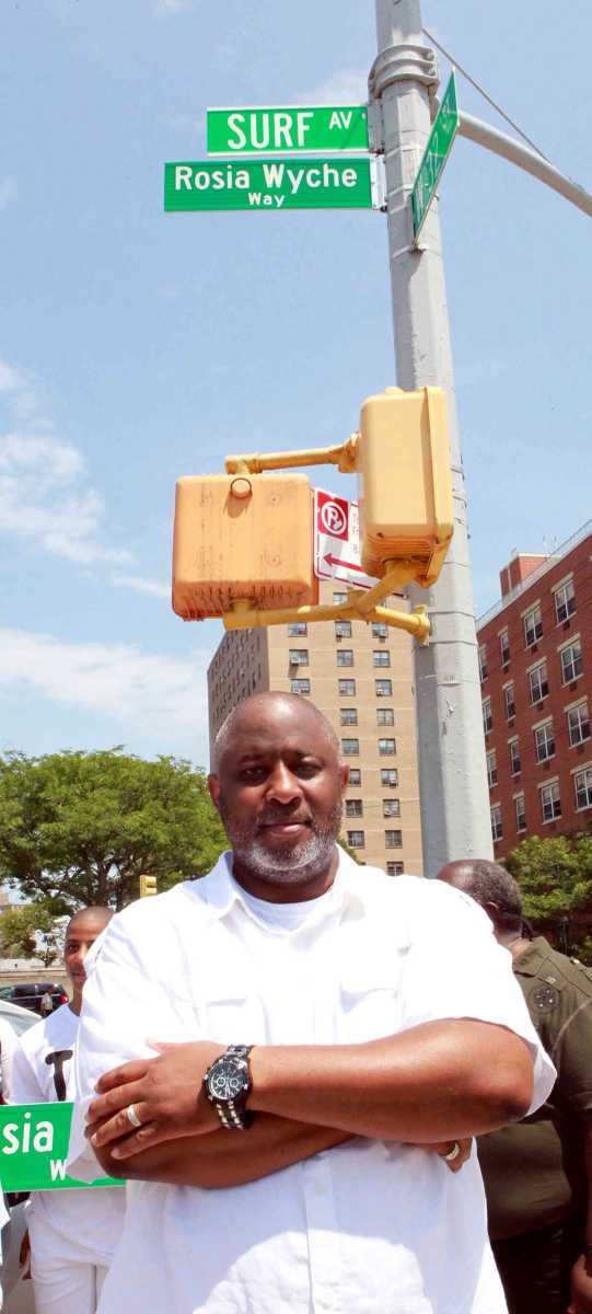 Coney street co-naming honors late CB13 member and activist