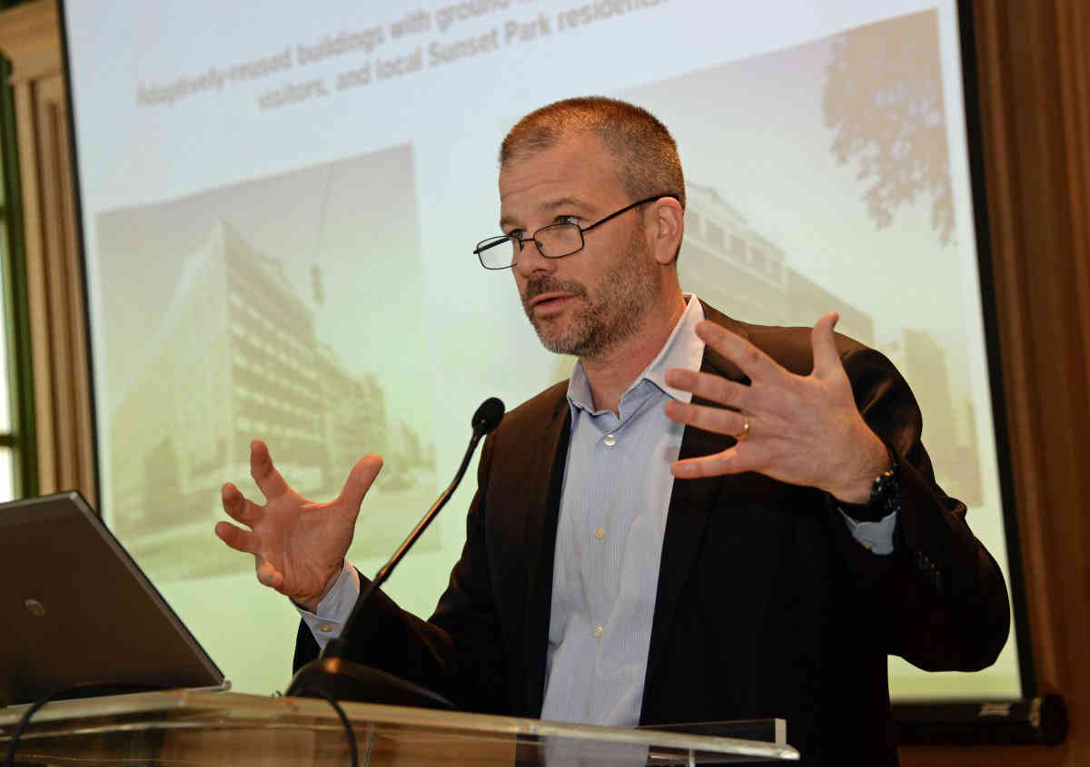 Undercover boss: Head of Industry City participated in town hall on waterfront development, but hid identity