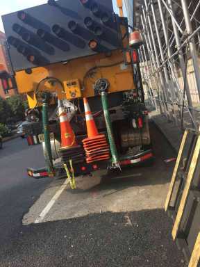 Dumb-ster gone, but city won’t pay to pave bald spot on Boerum Place