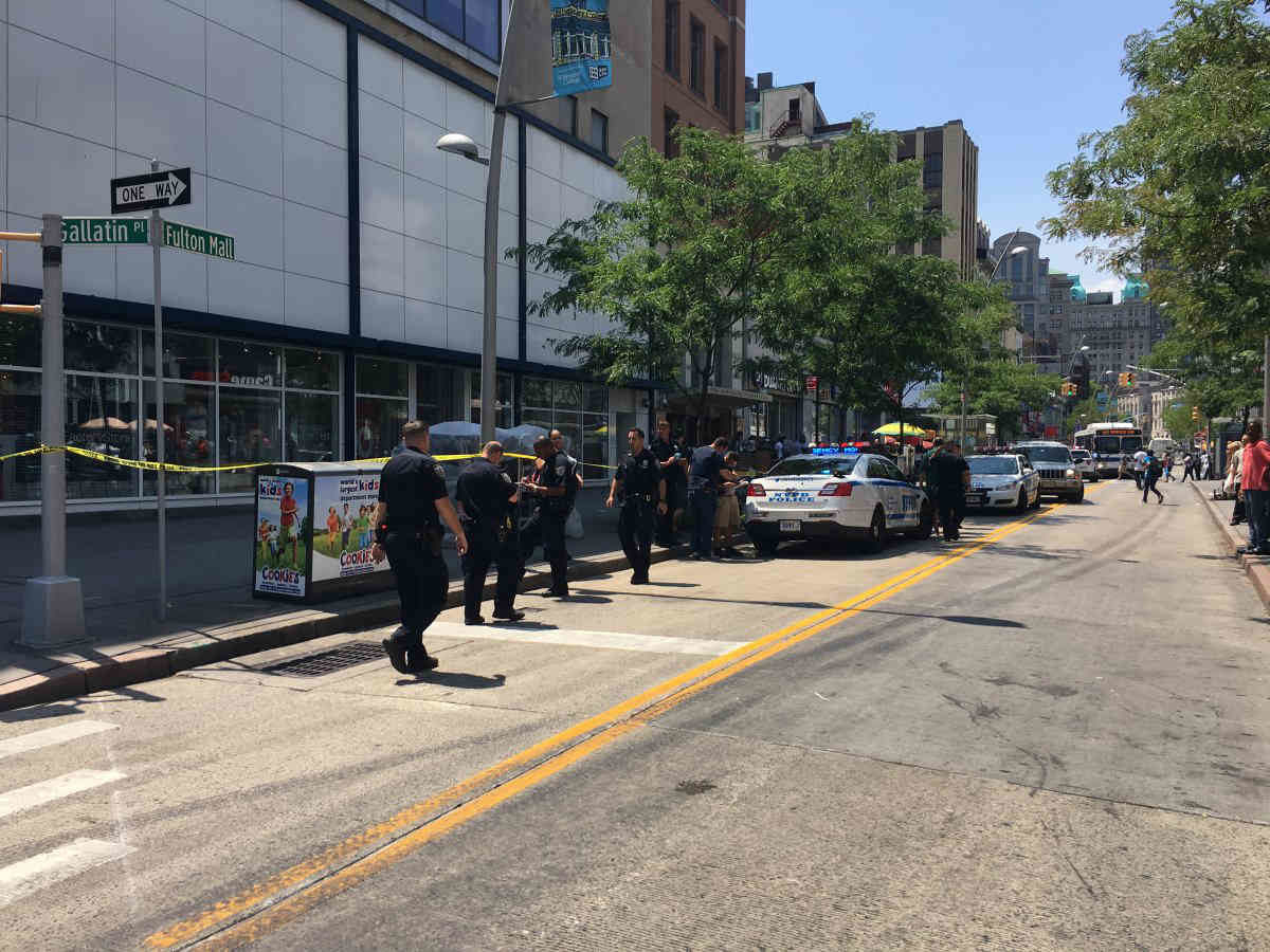 UPDATE: Teen arrested for shooting three in Fulton Mall frenzy
