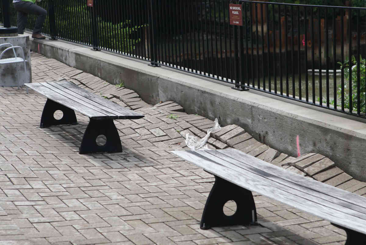 The big sink: Whole Foods’s esplanade along Gowanus Canal puckers due to waterway’s cleanup