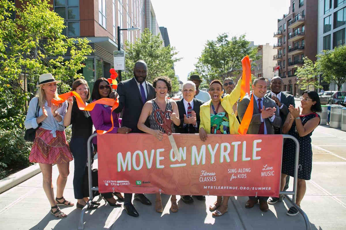 Road to riches: Mytle Ave. entrepreneurs brace for flush future with opening of plaza