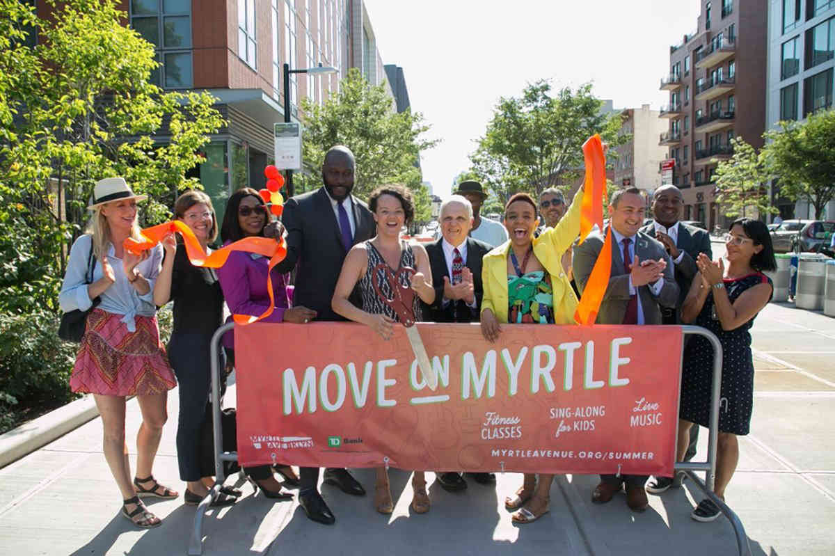 Road to riches: Mytle Ave. entrepreneurs brace for flush future with opening of plaza