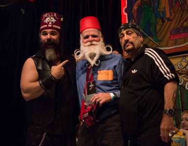 Bribe and groom: Growth and graft are key to beard competition