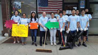 Cleaning up those Brooklyn streets