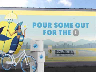 Free wheels! Boozy seltzer bottler kicks off three-day bike giveaway today