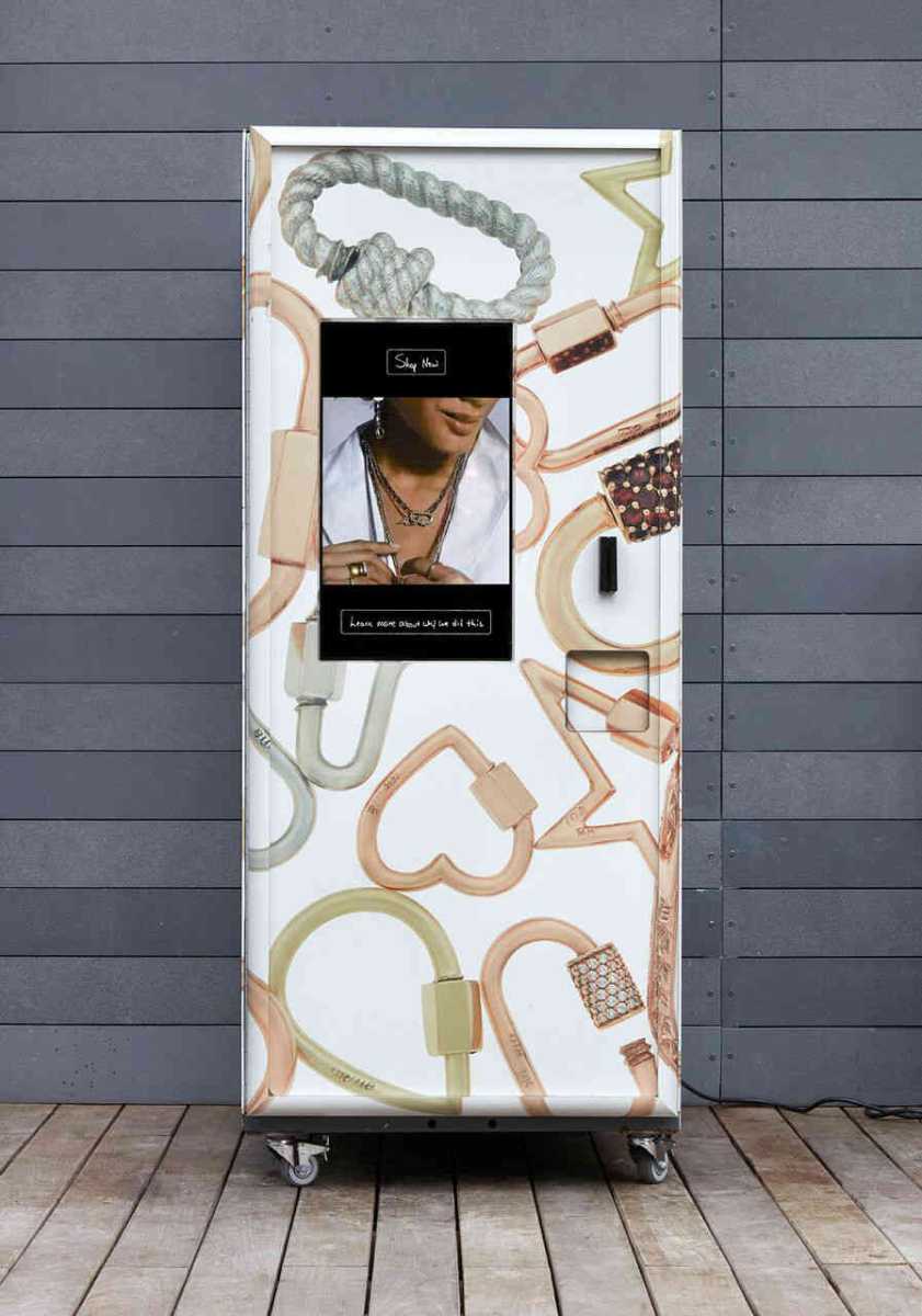 Spare no dispense! High-end vending machine at Williamsburg park sells jewelry for big bucks