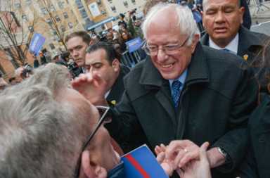 Midwood Berning: Bernie Sanders stumps in his childhood neighborhood