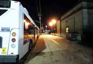 Boxed in! Illegally parked buses obstruct businesses around MTA depot