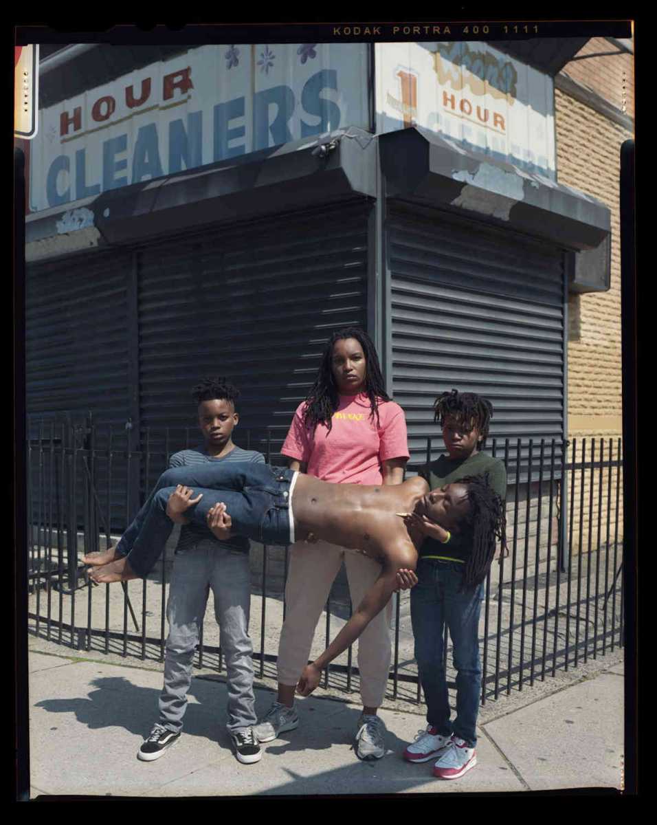 Fallen sons: Black mothers recreate Pieta in photo series