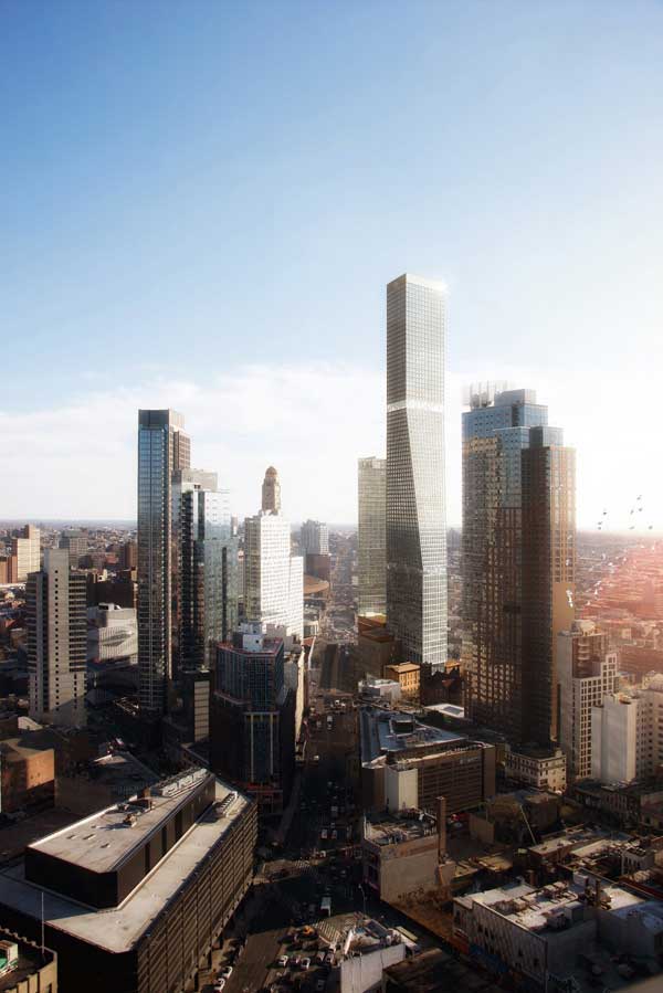 Inconspicuous construction: Builder of massive 80 Flatbush project tweaks one tower’s look to better fit nabe