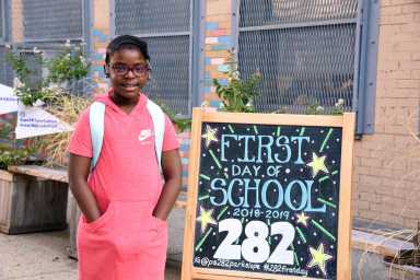 Brooklyn goes back to school