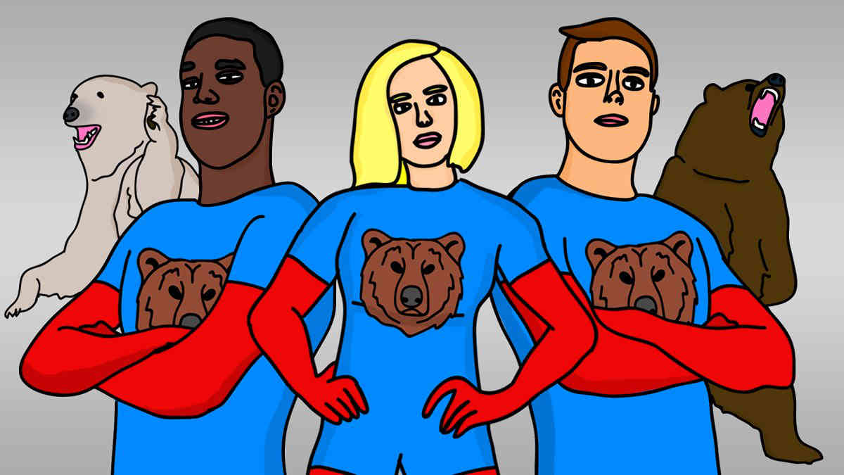 Grin and bear it: Comedians present ursine superhero show