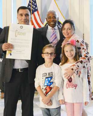 Brighton Beach hero gets Beep’s “Heroes of the Month” award