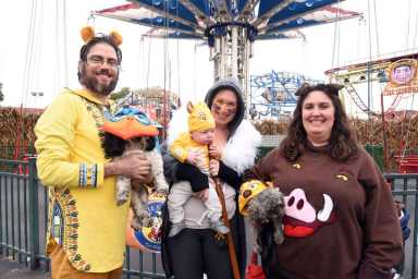 Pups on parade! Pooches strut their stuff at Coney costume contest